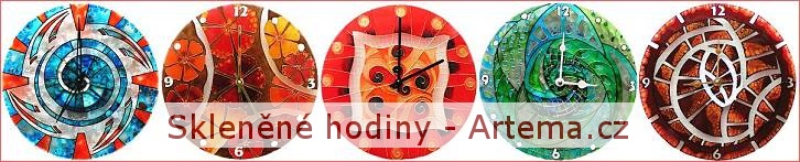 Artema - Výroba originálních skleněných HODIN
